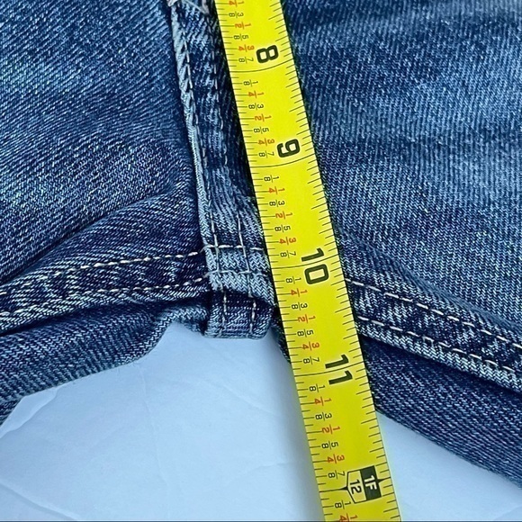 Zara Med Rise Bootcut Medium Wash 100% Cotton Jeans NWT - Picture 10 of 10